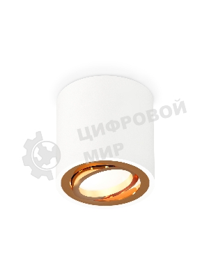 Светильник Ambrella Light XS7531004 SWH/PYG белый песок/золото желтое полированное MR16 GU5.3 (C7531, N7004)