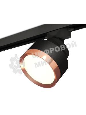 Светильник Ambrella light XT8102005 SBK/PPG черный песок/золото розовое полированное GX53 (A2526, A2106, C8102, N8126)