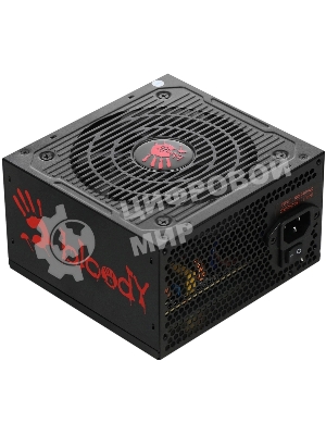 Блок питания Bloody BD-PS700W, 700Вт, 80 PLUS WHITE, 120мм, черный
