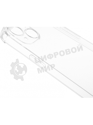 Чехол (клип-кейс) BoraSCO для Apple iPhone 15 Plus прозрачный