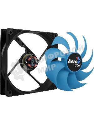Вентилятор для корпуса AeroCool/Formula Motion 12 Plus черный, 120 мм, 1200 об/мин, 22.1 дБ, 3 pin