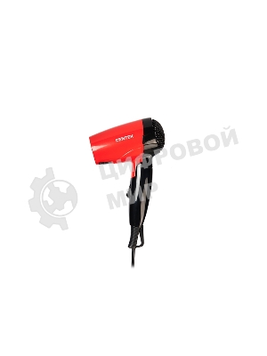 Фен Centek CT-2230 RBL красный/черный, 1200 Вт, компактный