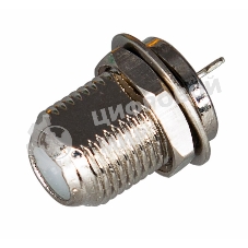 Разъем PROconnect гнездо F на корпус с контактом