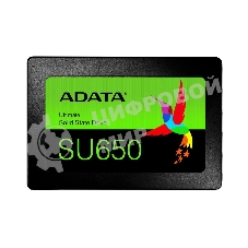 Накопитель SSD ADATA SU650, 240Gb, SATA III, 2.5