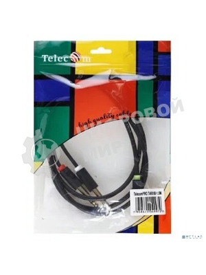 Кабель-адаптер 3.5ST(M)/2X6.35 ST(M), 1.5м, Telecom PRO <TAV6168-1.5M>