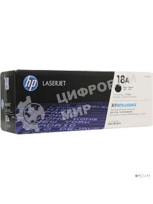 Тонер-картридж HP 18A CF218A черный для HP LJ Pro M104/M132 (1400 стр.)