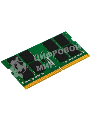 Оперативная память Kingston ValueRAM, DDR4, 32GB (1x32GB), 3200MHz, CL22, SO-DIMM