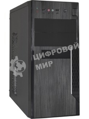 Компьютерный корпус Minitower ExeGate EX283244RUS MA-373X-UN500 Black, mATX (UN500, 120мм) 2*USB, Audio