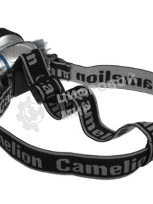 Фонарь Camelion LED5323-19Mx (фонарь налобн, металлик,19 ультра ярк LED, 4 реж, 3XR03 в компл, пласт, блис)