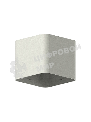 Корпус светильника C7807 SGR серый песок 70*70*H60mm MR16 GU5.3