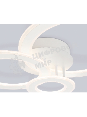 Потолочный светодиодный светильник FA861 WH белый 71W 540*470*105 (ПДУ РАДИО 2.4)