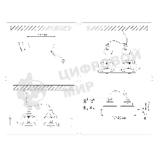 Встраиваемый точечный светильник Ambrella light TN102833/2 BK/GD черный/золото GU5.3/2 178*93*50