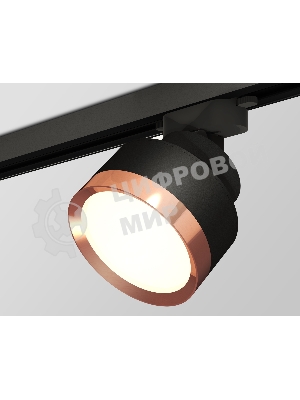 Светильник Ambrella light XT8102005 SBK/PPG черный песок/золото розовое полированное GX53 (A2526, A2106, C8102, N8126)