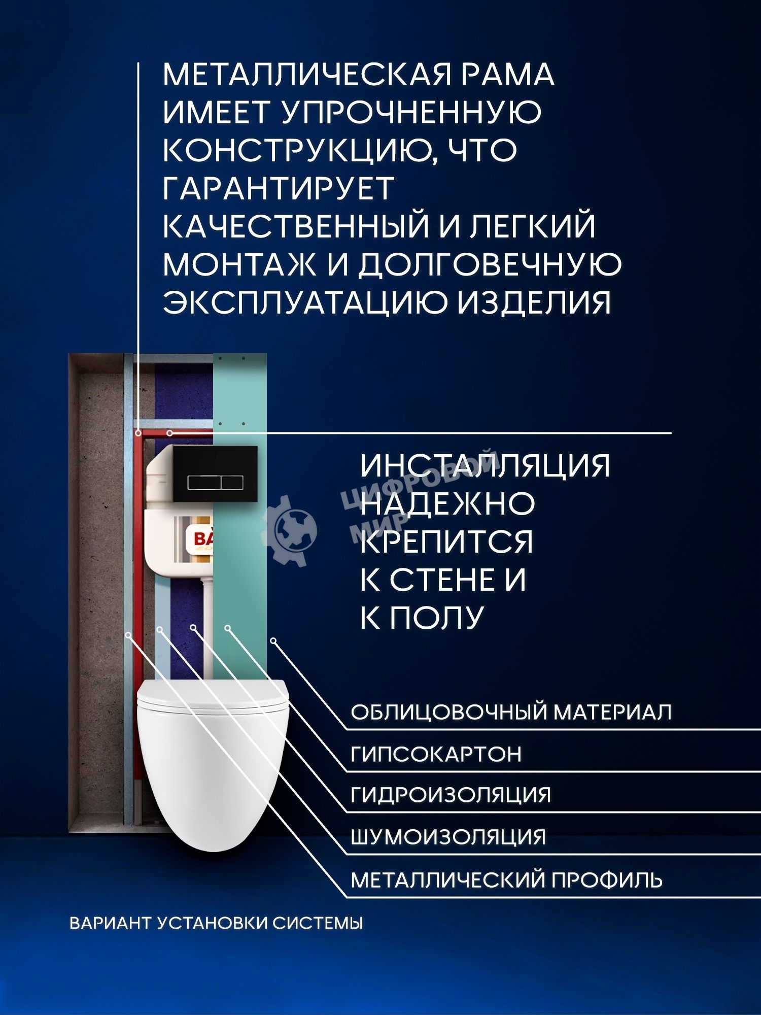 Комплект BAU 6 в 1: рамная инсталляция BAU NEO 45 для подвесного унитаза, унитаз подвесной безободковый вихревой со скрытым сливом Bau Dream Hurricane3, сиденье дюропласт микролифт, темно-серый матовый, клавиша смыва BAU Pulse, черная матовая/вставка хро