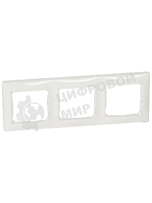 Рамка 3-м Valena горизонт. бел. (DIY-упак.) Legrand 694242