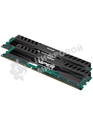 Оперативная память Patriot Viper 3, DDR3, 8GB (2x4 GB), 1600 MHz, CL9, DIMM, радиатор, черный