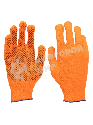 Перчатки в наборе Palisad 4 пары, цвета в ассортименте, ПВХ точка, L