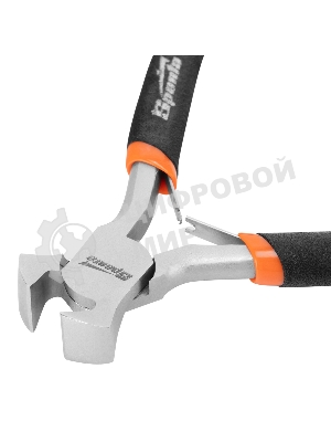 Кусачки торцевые Mini Sparta 105 мм, никелированные, авторазжим