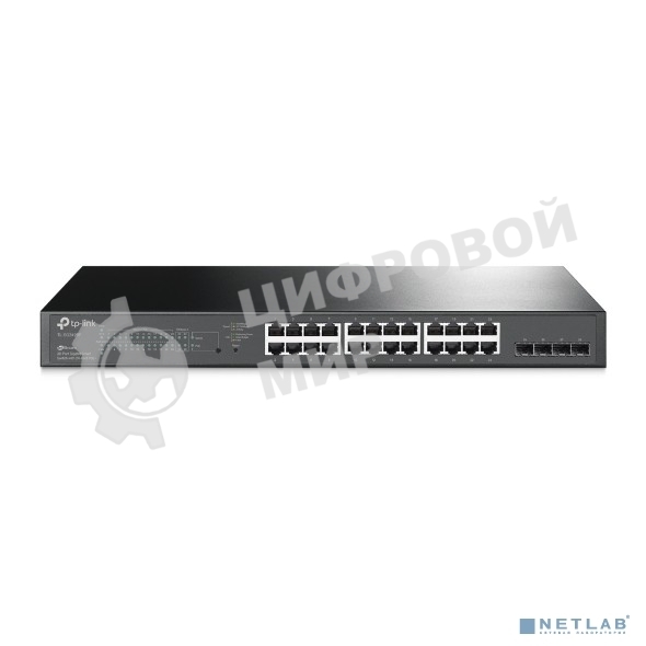 Коммутатор TP-Link TL-SG2428P JetStream гигабитный Smart коммутатор на 24 порта PoE+ и 4 SFP-слота SMB