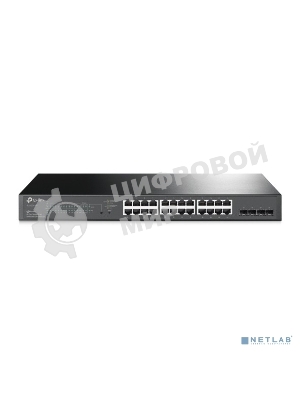 Коммутатор TP-Link TL-SG2428P JetStream гигабитный Smart коммутатор на 24 порта PoE+ и 4 SFP-слота SMB