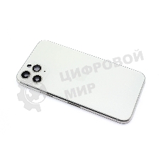 Задняя крышка (корпус) в сборе с рамкой для Apple iPhone 11 Pro белый