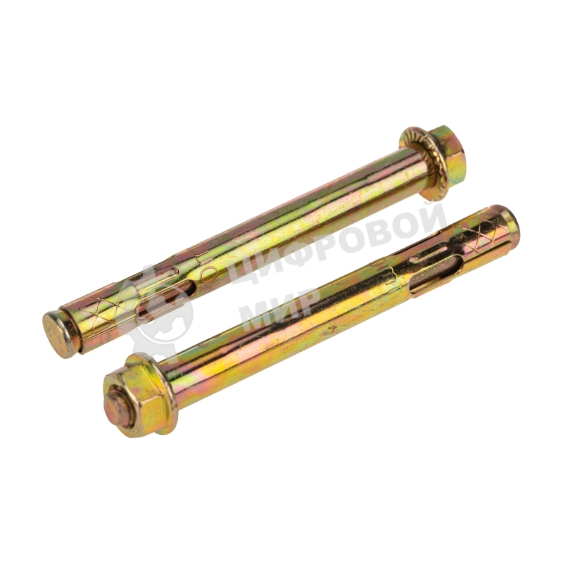 Болт анкерный с гайкой Kranz 10х50мм, пакет (4 шт/уп)