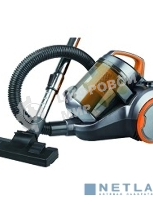 Пылесос Vitek VT-1894 оранжевый, питание от сети, 400 Вт, уборка сухая, пылесборник 2.5 л