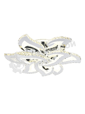 Управляемый светодиодный светильник Ambrella light FA1725/6+3 CH хром 180W 3000K/4200K/6400K 680*610*120 (ПДУ РАДИО 2.4G)