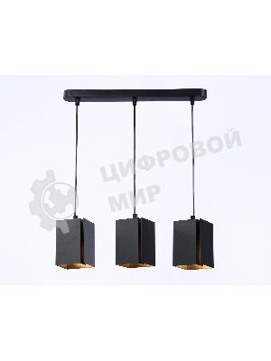 Светильник подвесной TN5141/3 BK черный E27/3 max 40W 400*80*1150
