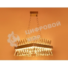 Светильник Ambrella light TR5315 CH/CL хром/прозрачный 144W 500*500*750 (Без ПДУ)