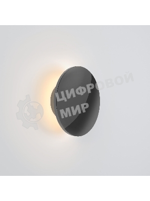 Светильник настенный светодиодный MRL LED 1126/ Mini Disc черный жемчуг