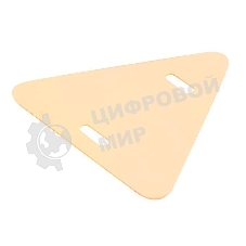 Бирка маркировочная мягкая У-136М (треугольник) (уп. 100 шт) PROxima EKF мм-136-t