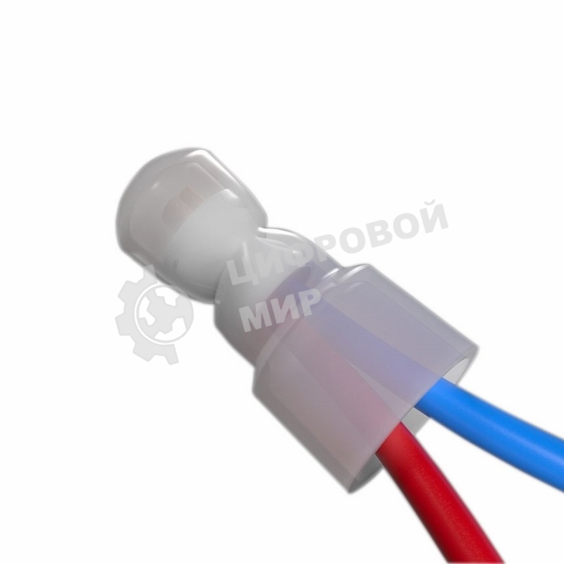 Концевая изолированная заглушка Rexant КИЗ-6, ø 4,8 мм (3,0-8,0 мм²)