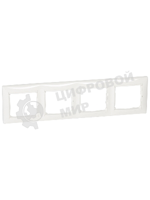 Рамка 4-м Valena горизонт. бел. (DIY-упак.) Legrand 694255