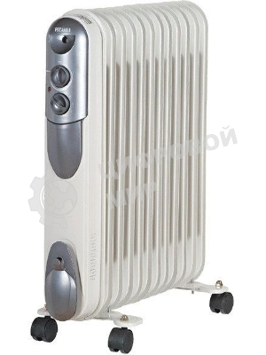 Обогреватель масляный Ресанта ОМПТ-12Н (11 секций) белый, 2500 Вт, 25 м2, термостат 67/3/5