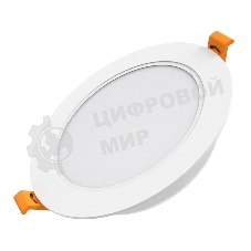 Светильник Gauss Elementary Downlight 5Вт 4000K белый круглый