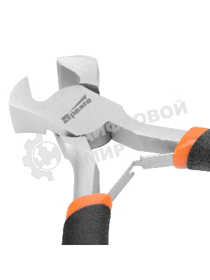 Кусачки торцевые Mini Sparta 105 мм, никелированные, авторазжим