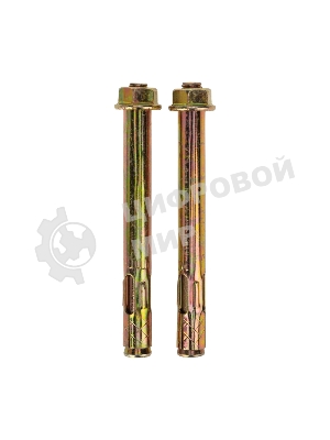 Болт анкерный с гайкой Kranz 10х50мм, пакет (4 шт/уп)