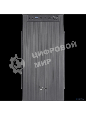 Компьютерный корпус Aerocool/Formula Cs-108-S-BK-v1 (mATX, без БП, USB 3.0 x1, USB 2.0 x1, 8см black fan x1)