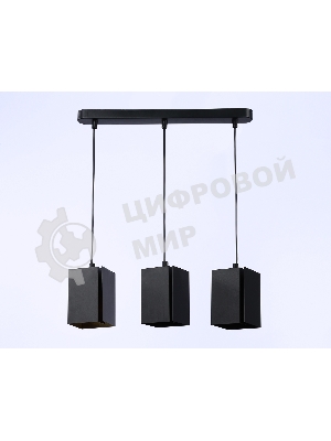 Светильник подвесной TN5141/3 BK черный E27/3 max 40W 400*80*1150