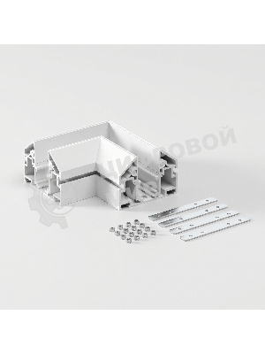 Slim Magnetic Коннектор угловой внутренний для шинопровода в натяжной потолок 85204/00 (черный) 85205/00