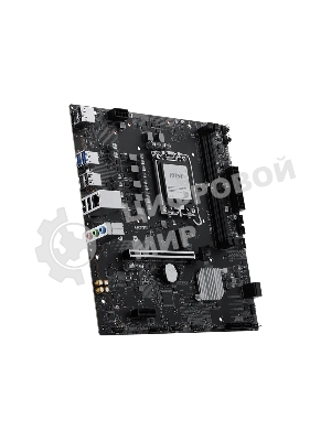 Материнская плата MSI PRO H810M-E, LGA 1851, Intel H810, 2xDDR5 (до 128 ГБ), 4xSATA, 1xM.2 (PCIe 4.0 x4), 1xPCIe 5.0 x16, 1xPCIe x1, 1xHDMI, 1xDP, 1x2.5Gb LAN, 2xUSB-A 5Gbps, 4xUSB-A 2.0, 3x3.5 мм, 7.1, чёрный, mATX
