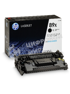 Картридж лазерный HP CF289X черный для HP LJ M507/MFP M528 (10000 стр.)