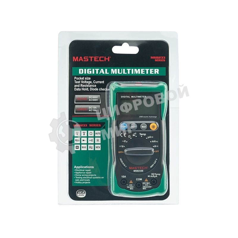 Универсальный мультиметр MASTECH MS8233E 13-2013