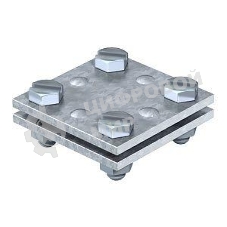 Соединитель крест. полоса-полоса 40мм 256 A-DIN 40 FT OBO 5314666