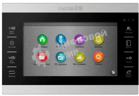 Видеодомофон Falcon Eye FE-70 ATLAS HD черный