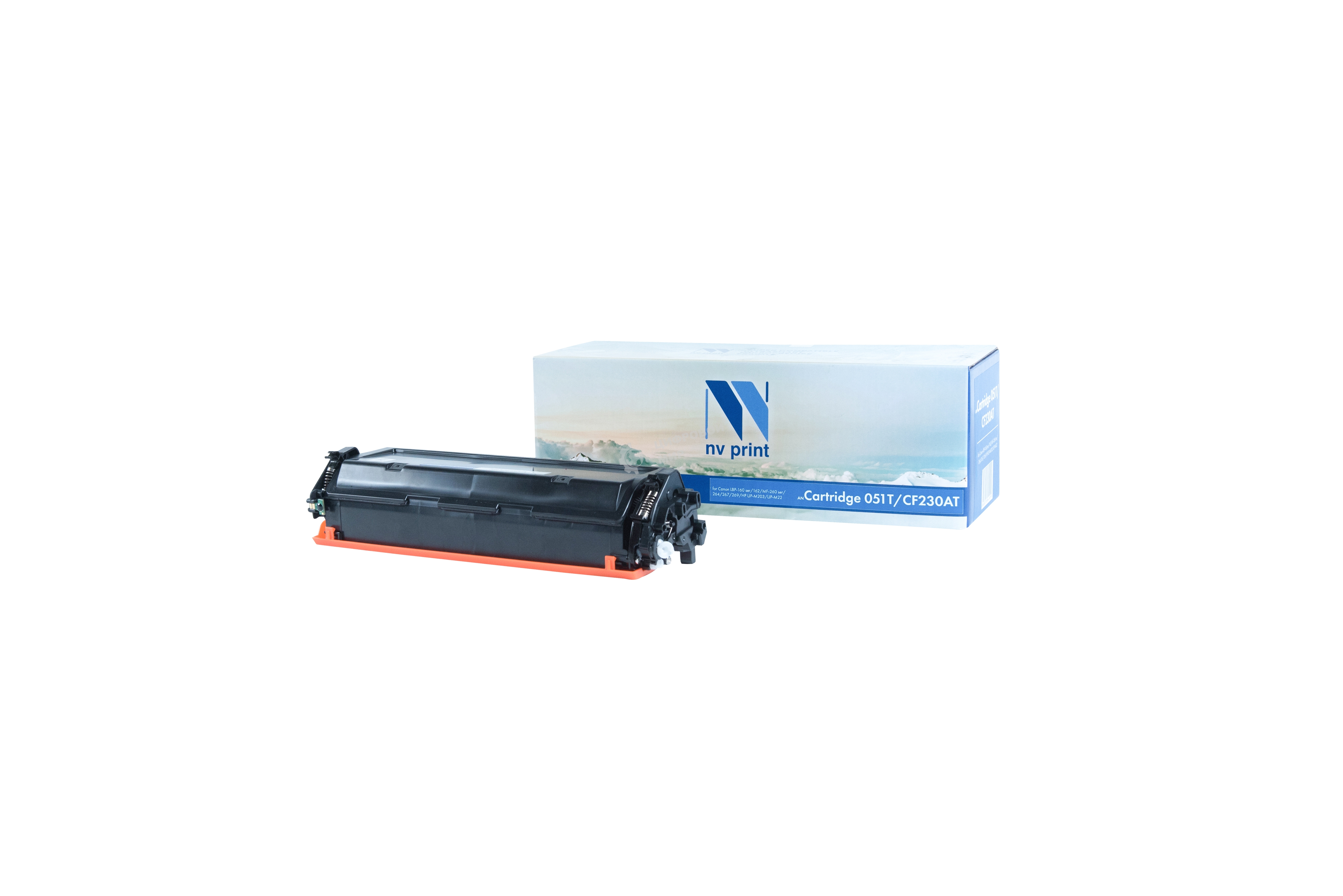 Картридж лазерный NVPrint совместимый NV-051T/CF230AT для Canon LBP-160 ser/162/MF-260 ser/264/267/269/HP LJP-M203/LJP-M227 (1700k)