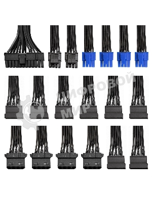 Блок питания ExeGate 750PPH-LT (EX292341RUS), 750Вт, 80 PLUS, 120мм, черный