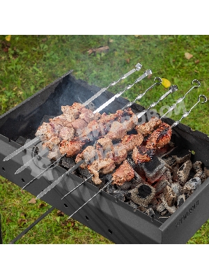 Шампуры с чехлом Camping Palisad 60 см (6шт.)