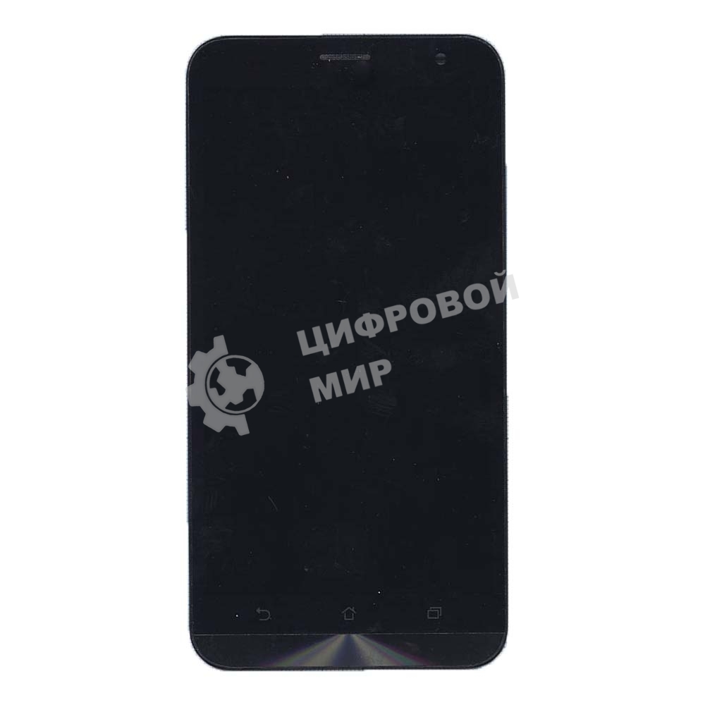 Дисплей для Asus ZenFone 2 Laser ZE550KL черный с рамкой